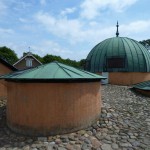 Stjerneborg. Resterna av Brahes observatorium finns under marken. Här gick vi på en visning. Den tar bara ca en kvart och kostar en tia utöver entrén till museum och trädgård. Alltid spännande med ställen under marken, man undrar vad som kan finnas där, eller hur?