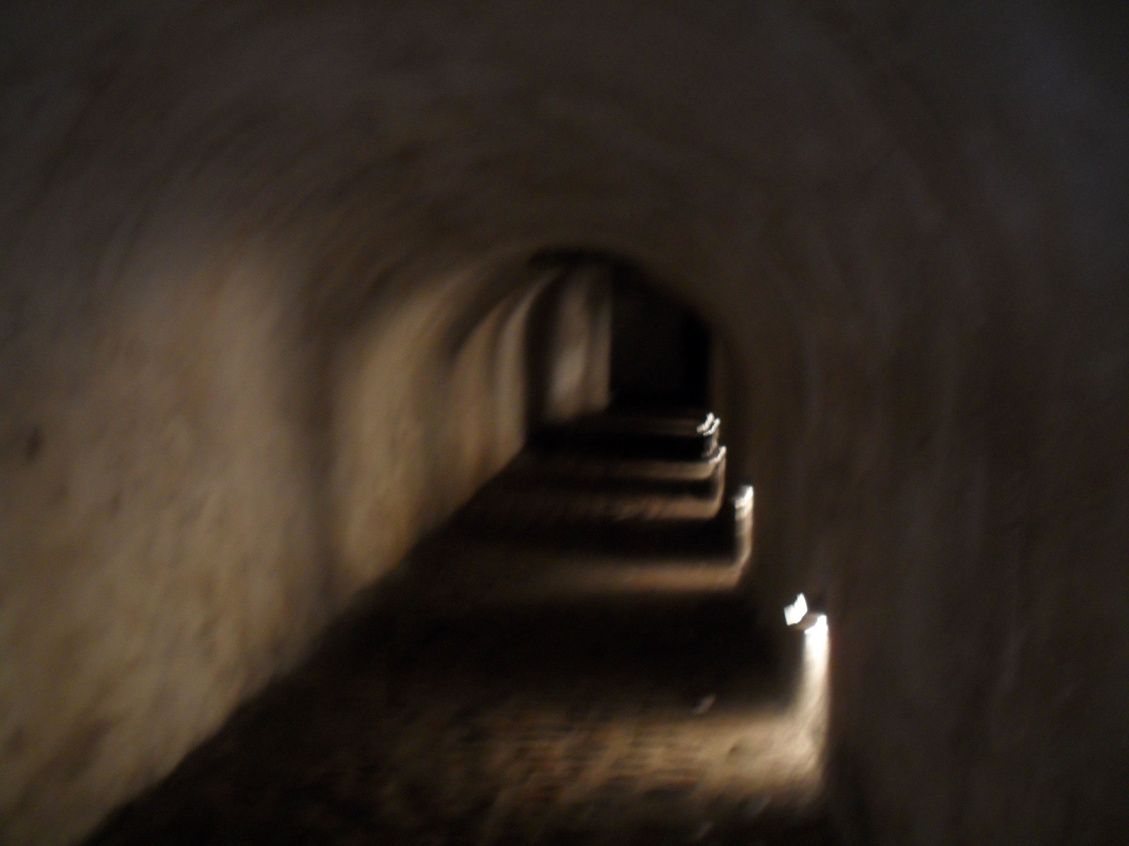 En ljusare del av katakomberna